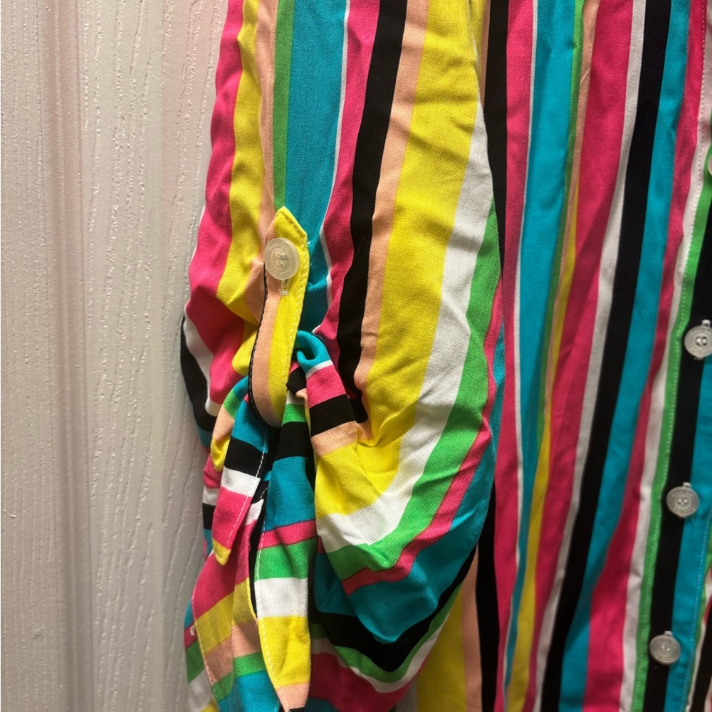 Anne Cole Multicolor Striped Tunic - Picture 5 of 6